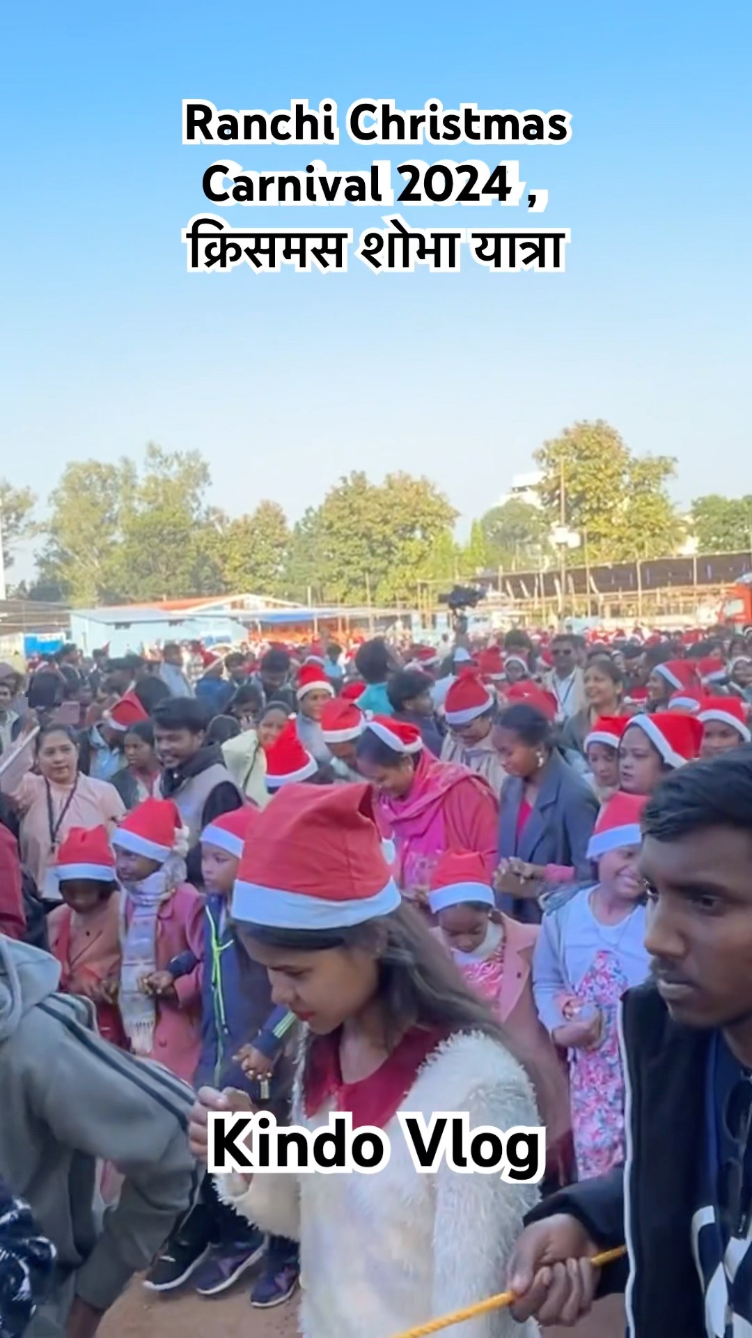 Ranchi Christmas Carnival 2024 , क्रिसमस शोभा यात्रा/video7